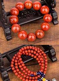 宝庐轩“富贵平安”南红玛瑙手镯 2019年