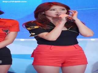 超紧包臀黑色热裤 02